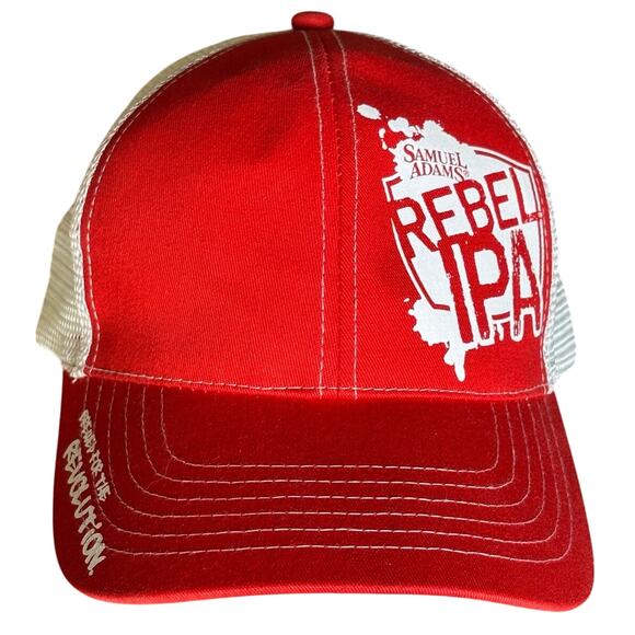 Red Samuel Adams Men's Hat's - Picture 1 of 7